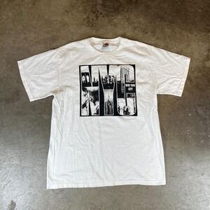 Vintage 90s Fruit of the Loom New York City white t-shirt Men's Size M